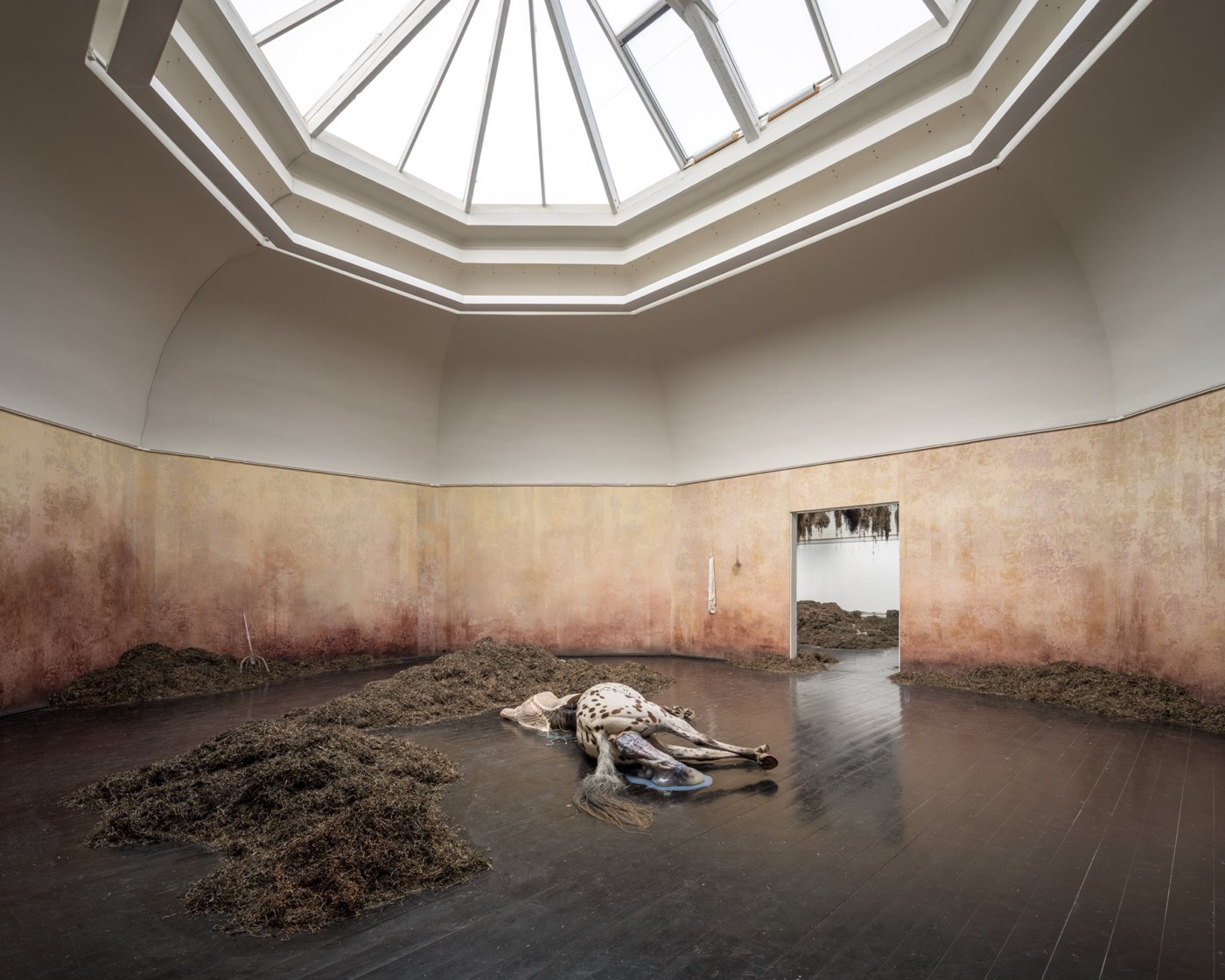 Den Frie Centre of Contemporary Art, We Walked the Earth: Harnessing, installation view